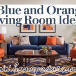 17 Blue And Orange Living Room Ideas