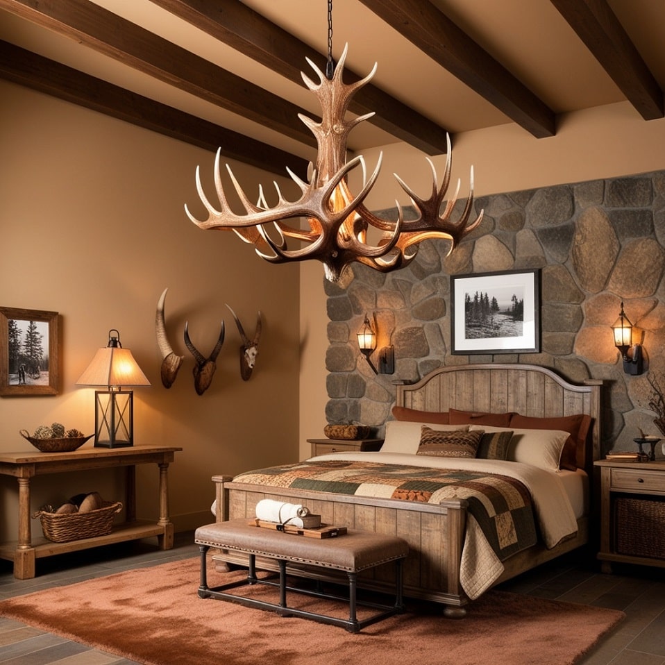 Antler Chandelier for Rustic Lighting