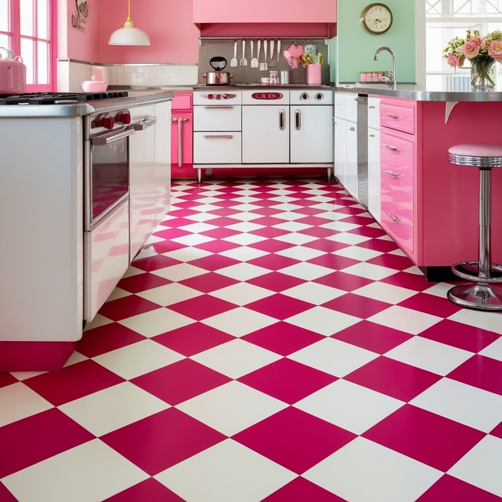 Checkerboard Flooring