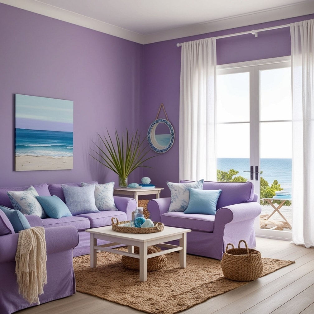 Coastal Cool Meets Periwinkle