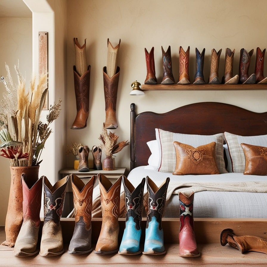 Cowboy Boots Décor for a Playful Western Touch