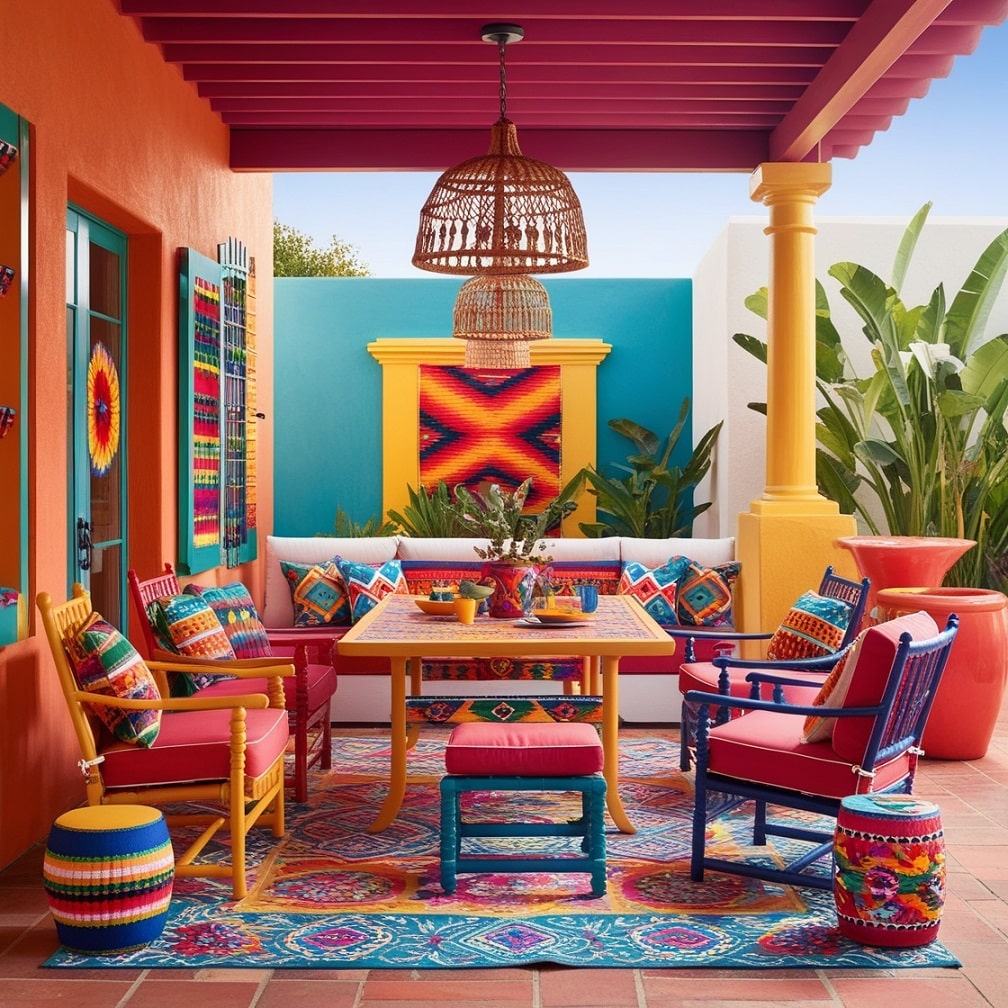 Fiesta-Ready Furniture Vibrant Seating and Dining Sets