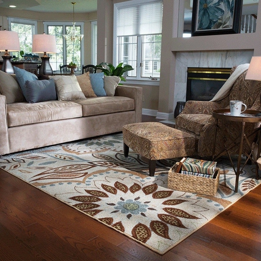 Flooring and Rugs Grounding the Space