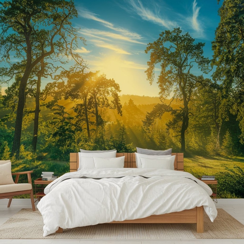 Forest-Themed Murals DIY and Professional Options