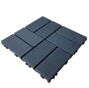 Goovillas waterproof, interlocking deck tiles