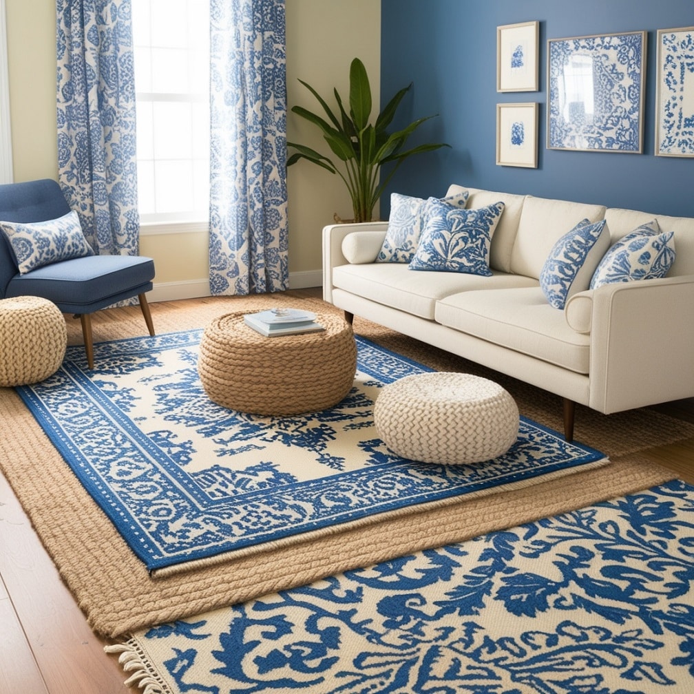 Layering Rugs for Added Comfort and Style