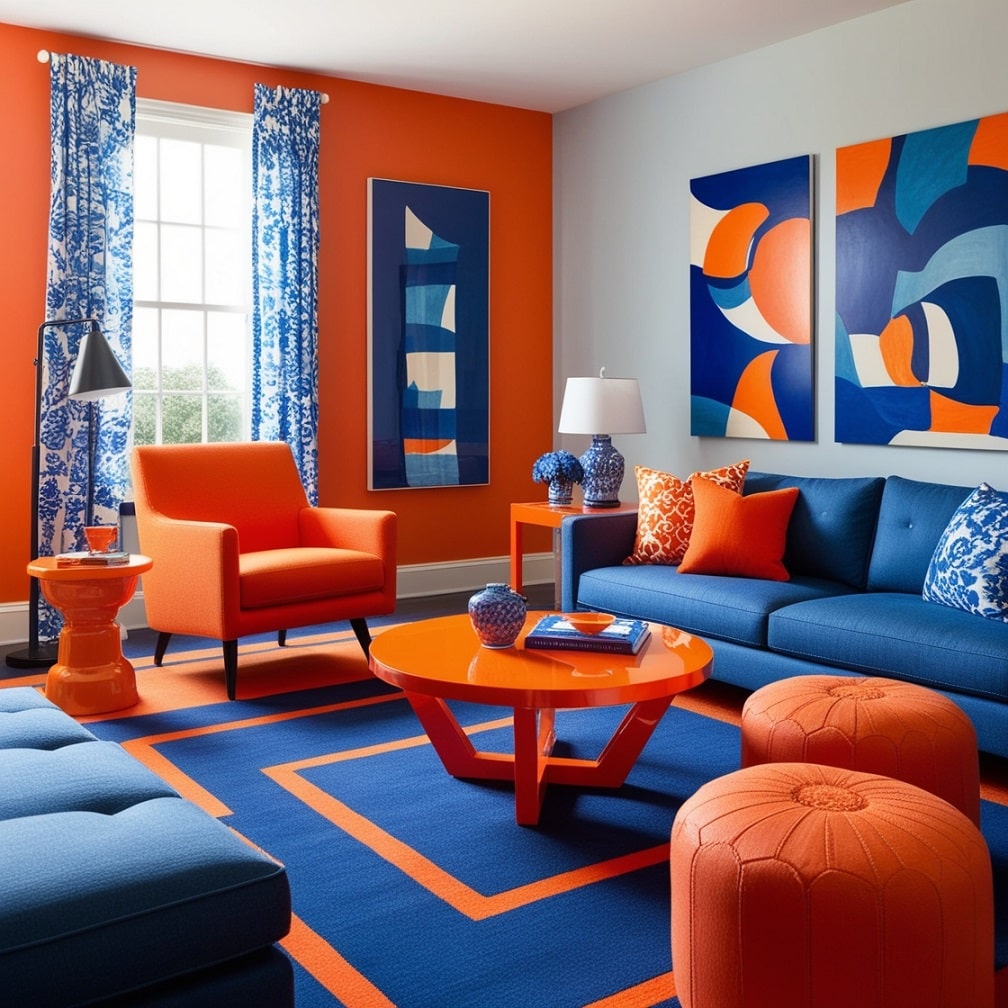 Orange Furniture Pieces for a Bold Statement