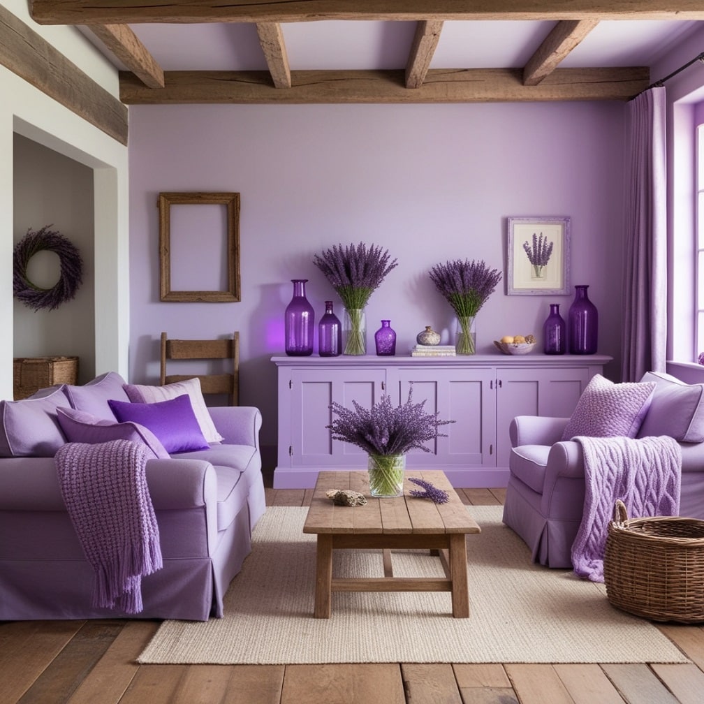 Rustic Lavender Charm