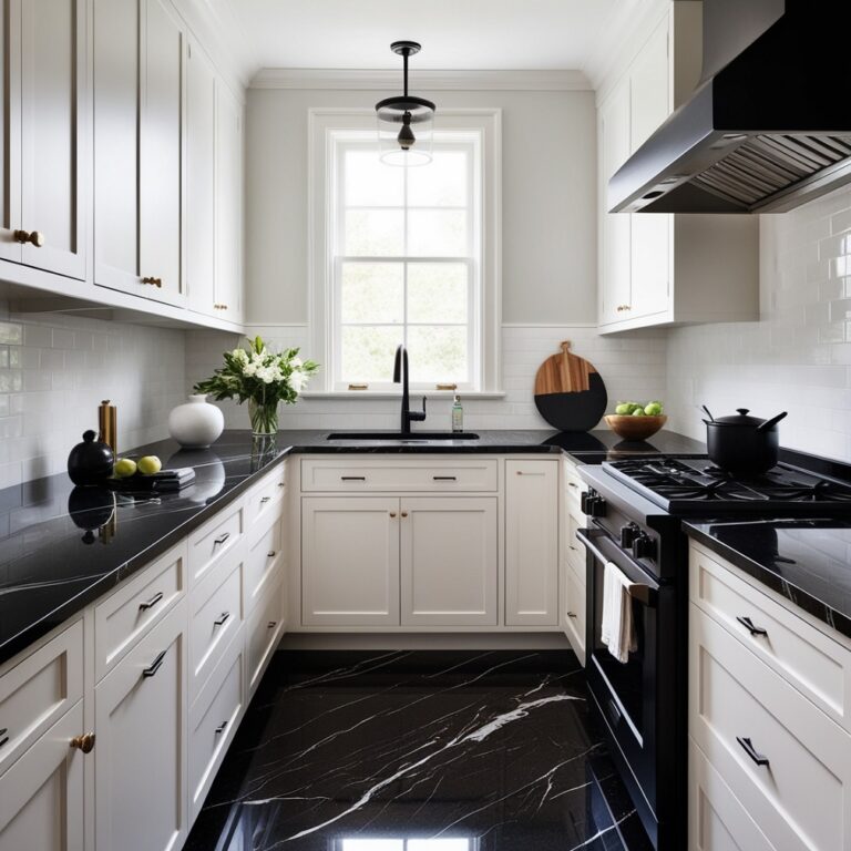 32 Stunning Black and White Kitchen Ideas You must Try - Home Pedos