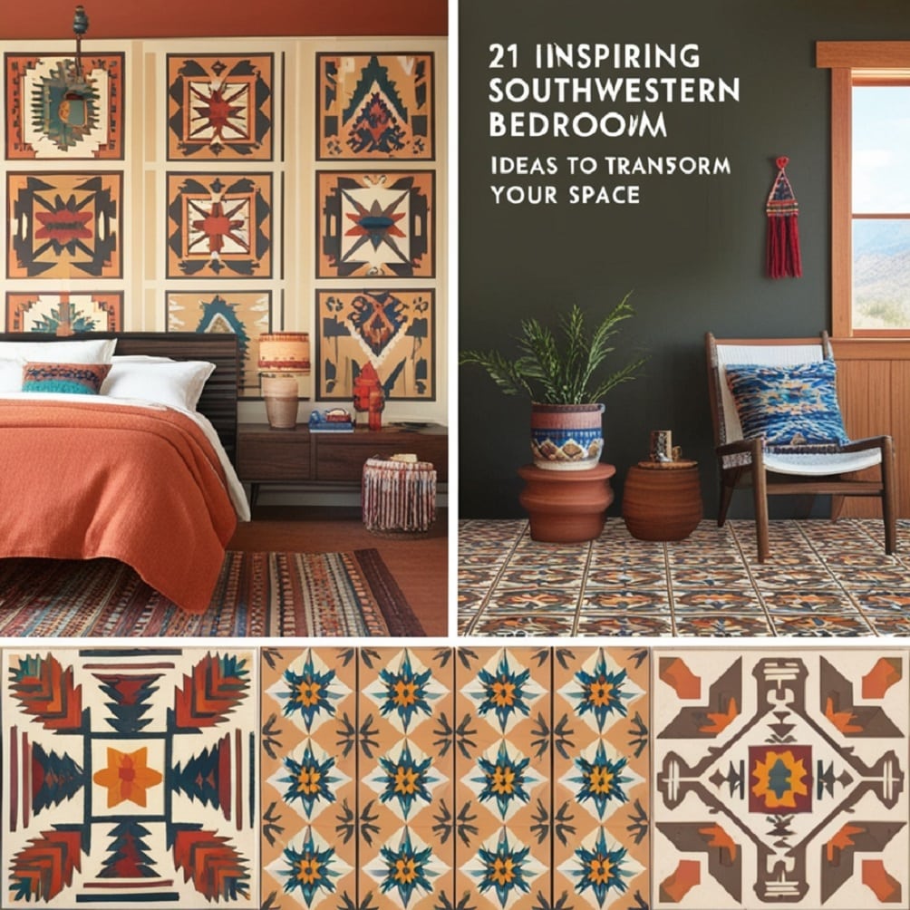 Bold Geometric Designs on Walls or Floors