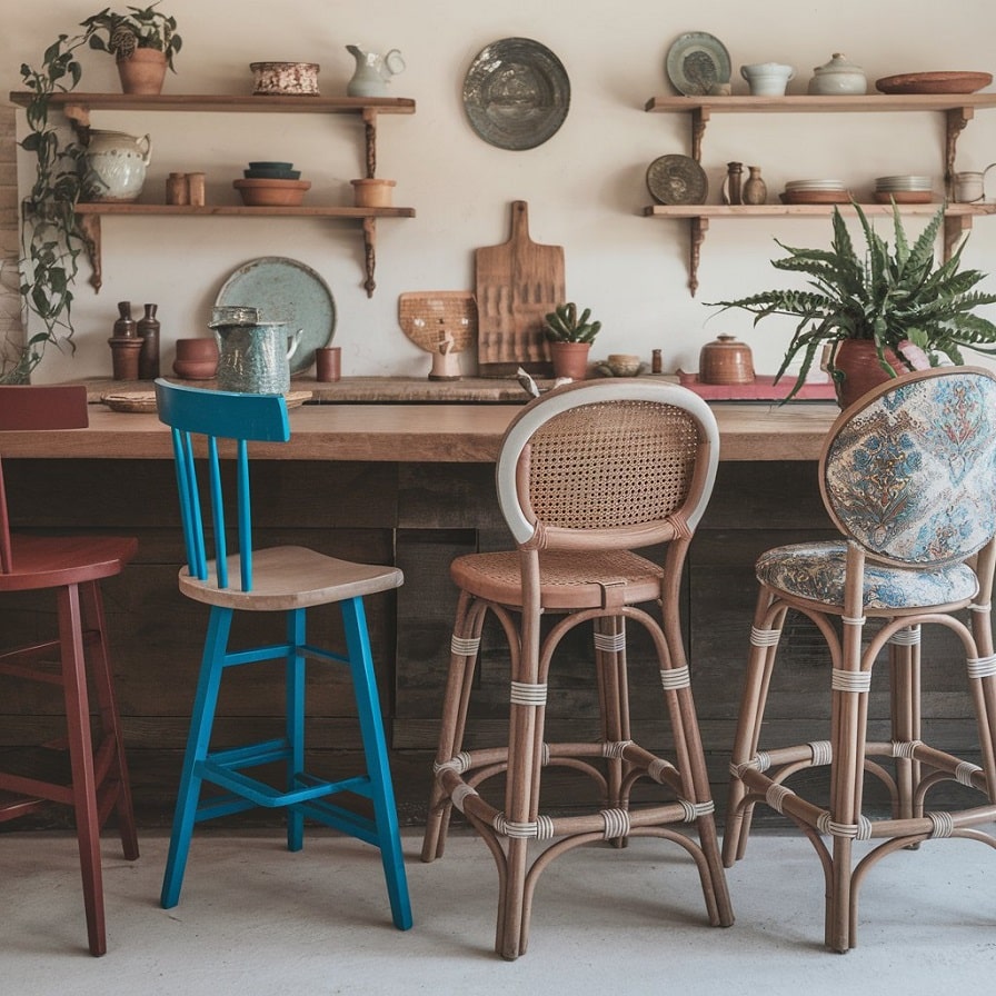 Colorful Bar Stools