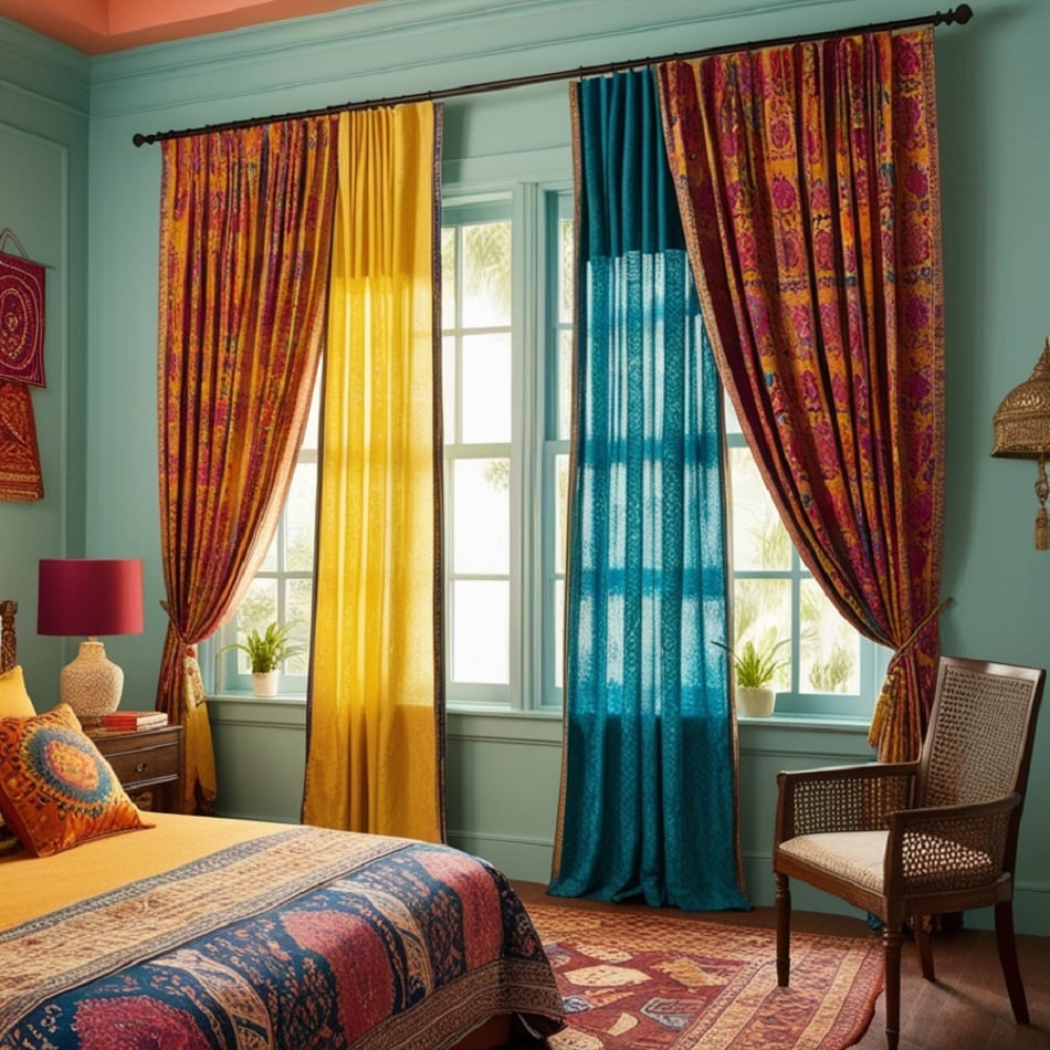 Colorful Curtains