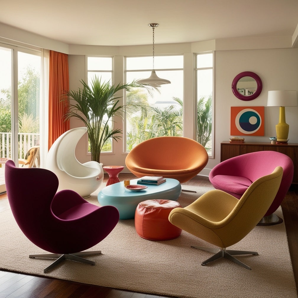 Curved, Iconic Seating Options