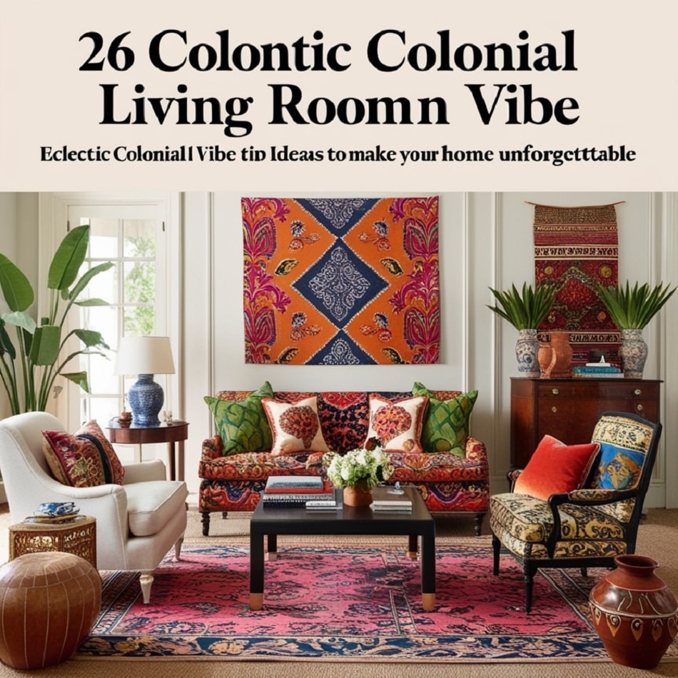 Eclectic Colonial Vibe