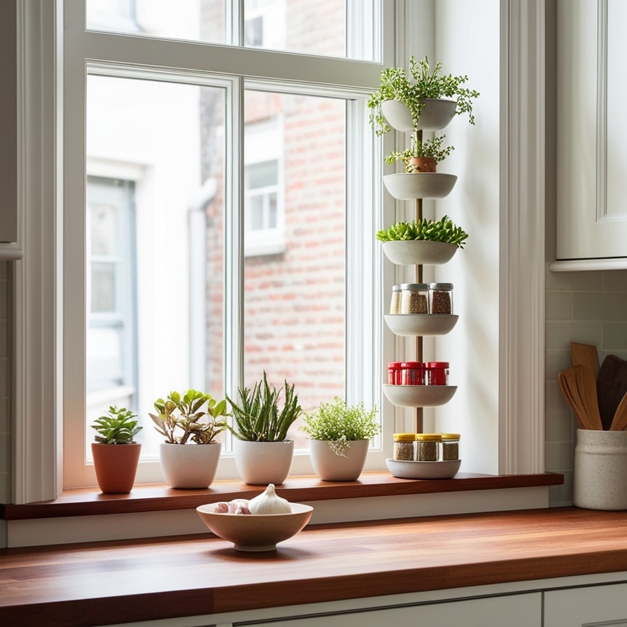 Maximizing Small Window Sills