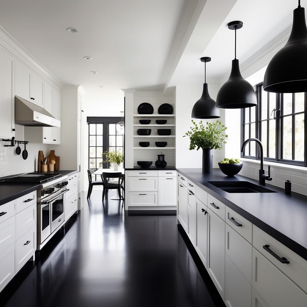 Monochrome Open Plan