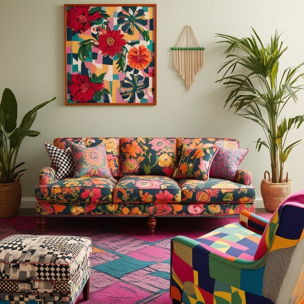 Patterned Sofas