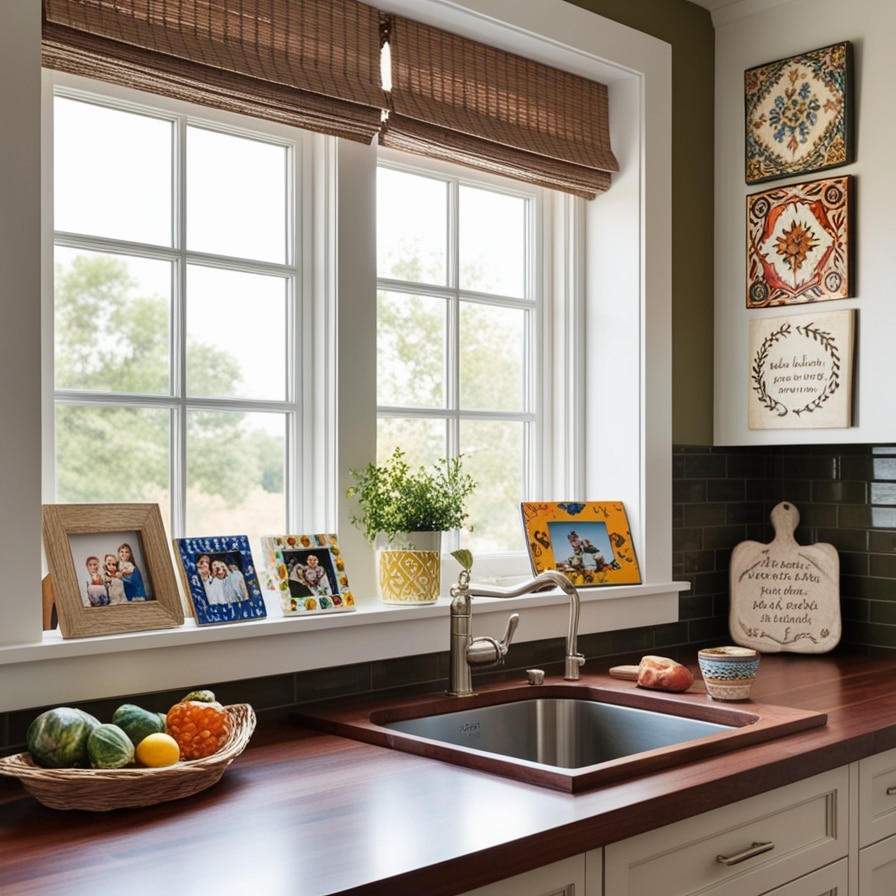 Personalized Touches, Kitchen Window Sill Ideas