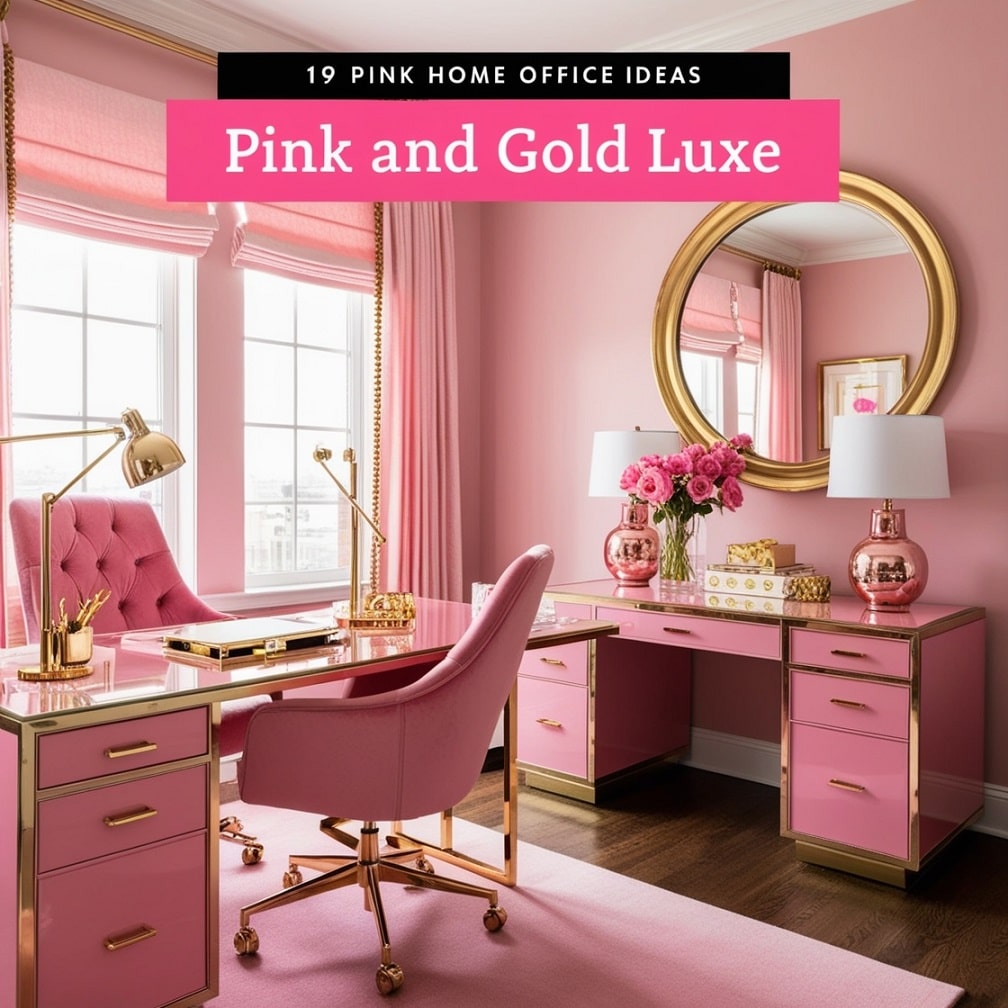 Pink and Gold Luxe