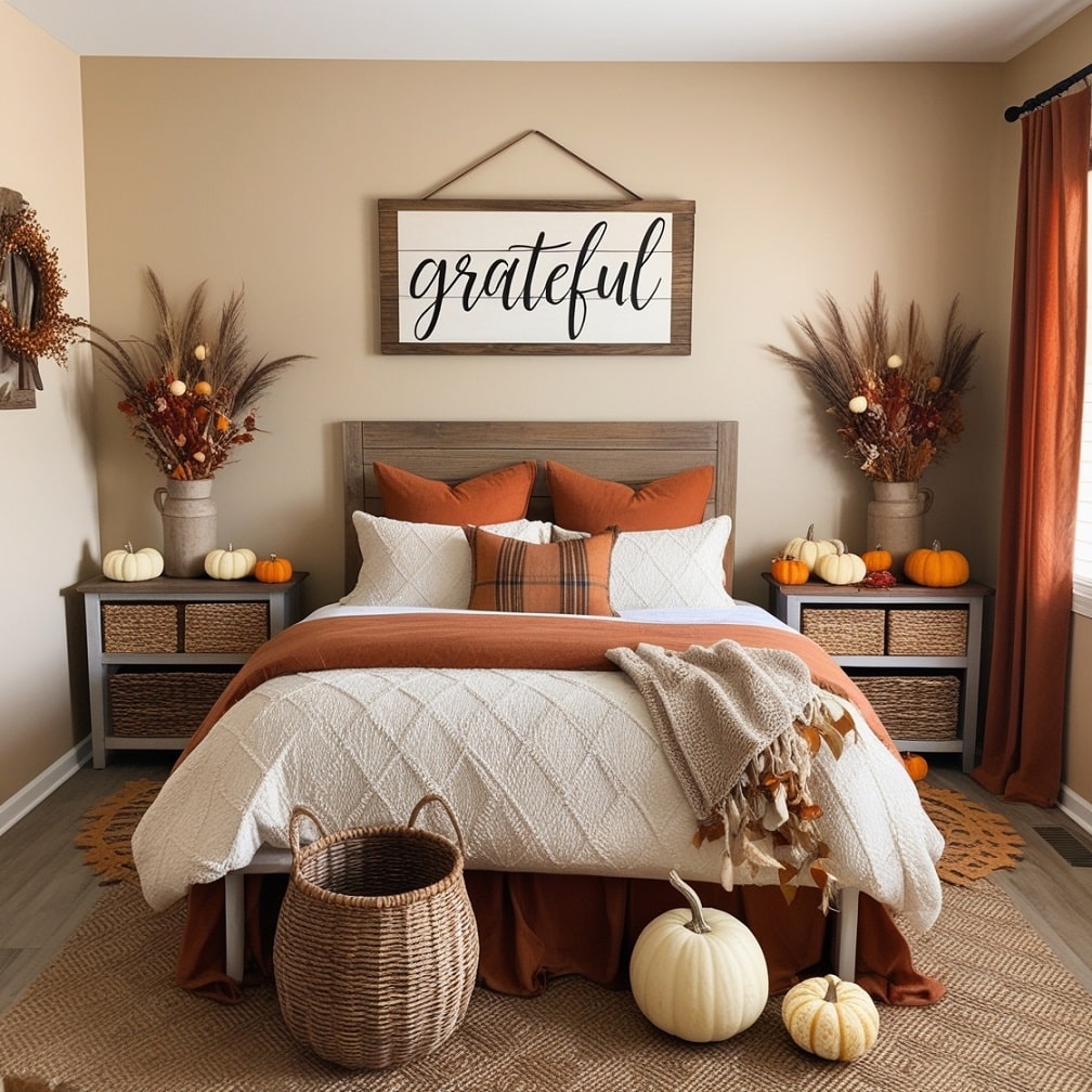 Rustic Gratitude Bedroom