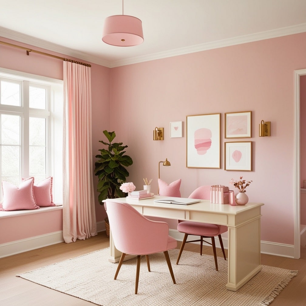 Soft Pink and Cream Serenity