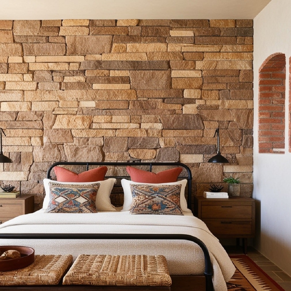 Stone or Brick Accent Walls