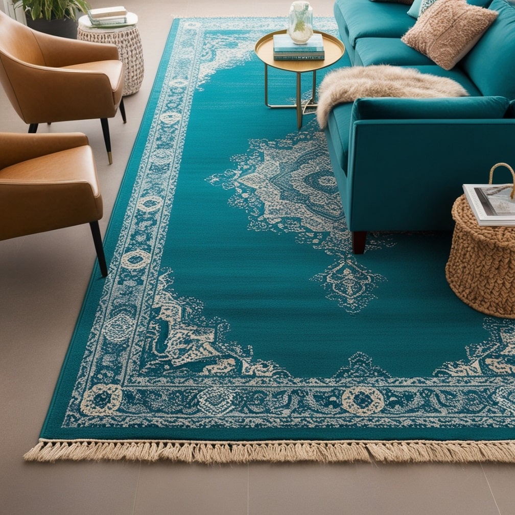 Teal Rugs: Ground Your Design