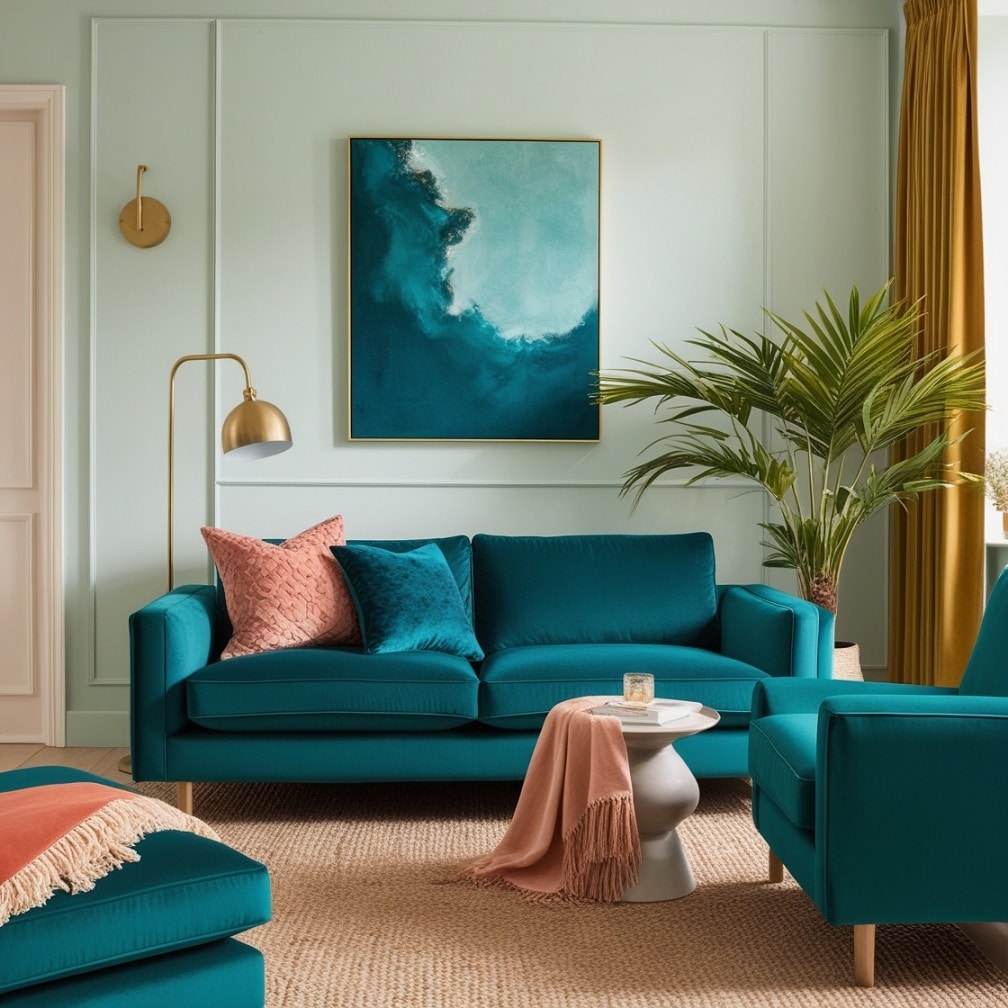 Teal Sofas: The Ultimate Centerpiece