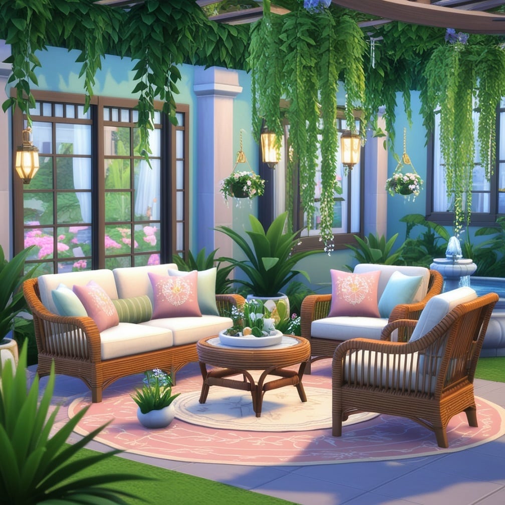 Tranquil Garden Oasis