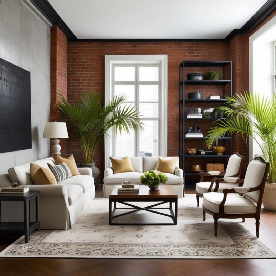 Urban Colonial Living Room