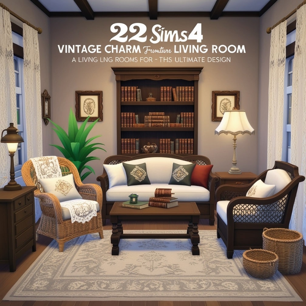 Vintage Charm Living Room