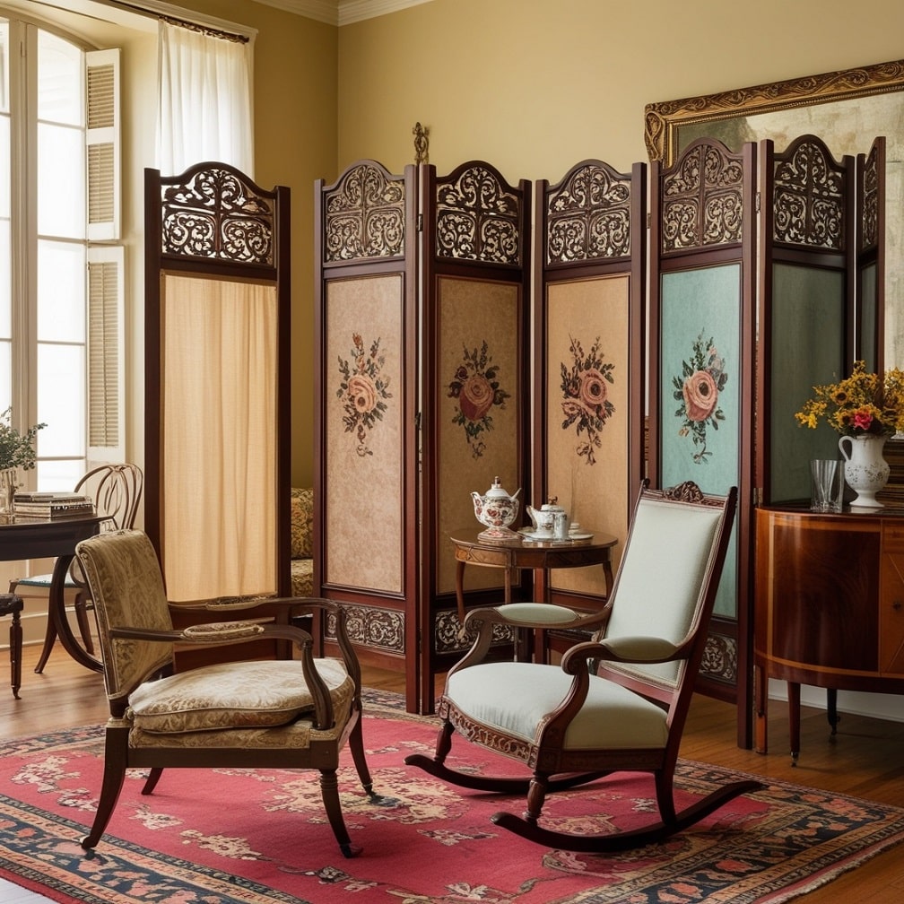 Vintage Room Divider for an Elegant Touch