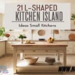 21 Stunning L-Shaped Kitchen Island Ideas for Small Kitchens