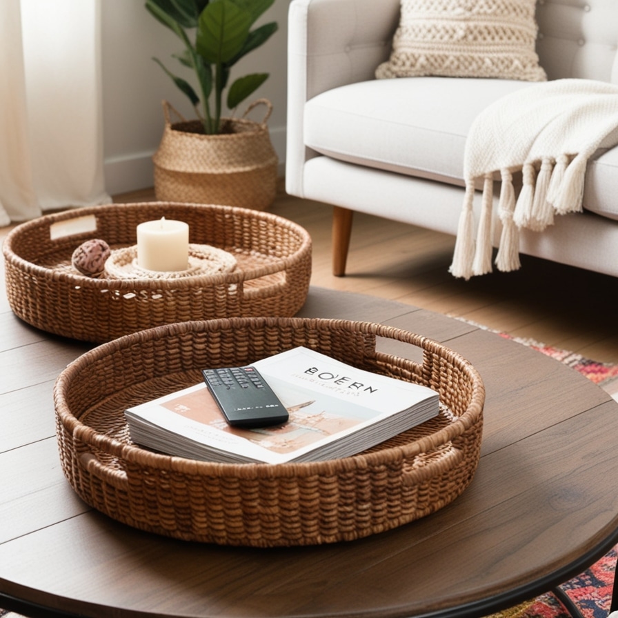 Baskets and Wicker Trays