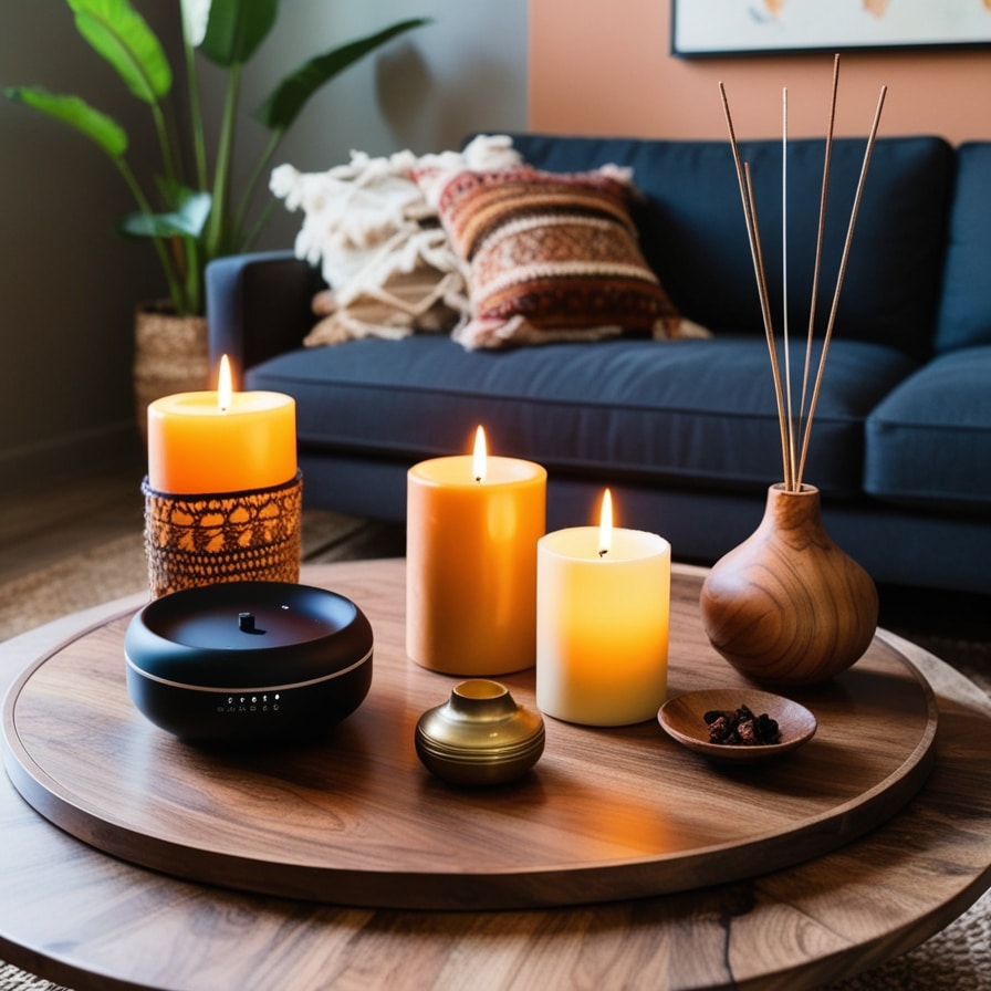 Candles and Aromatic Elements