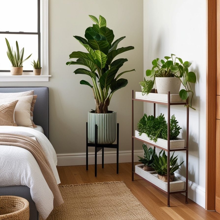 Fill Your Corner with Greenery