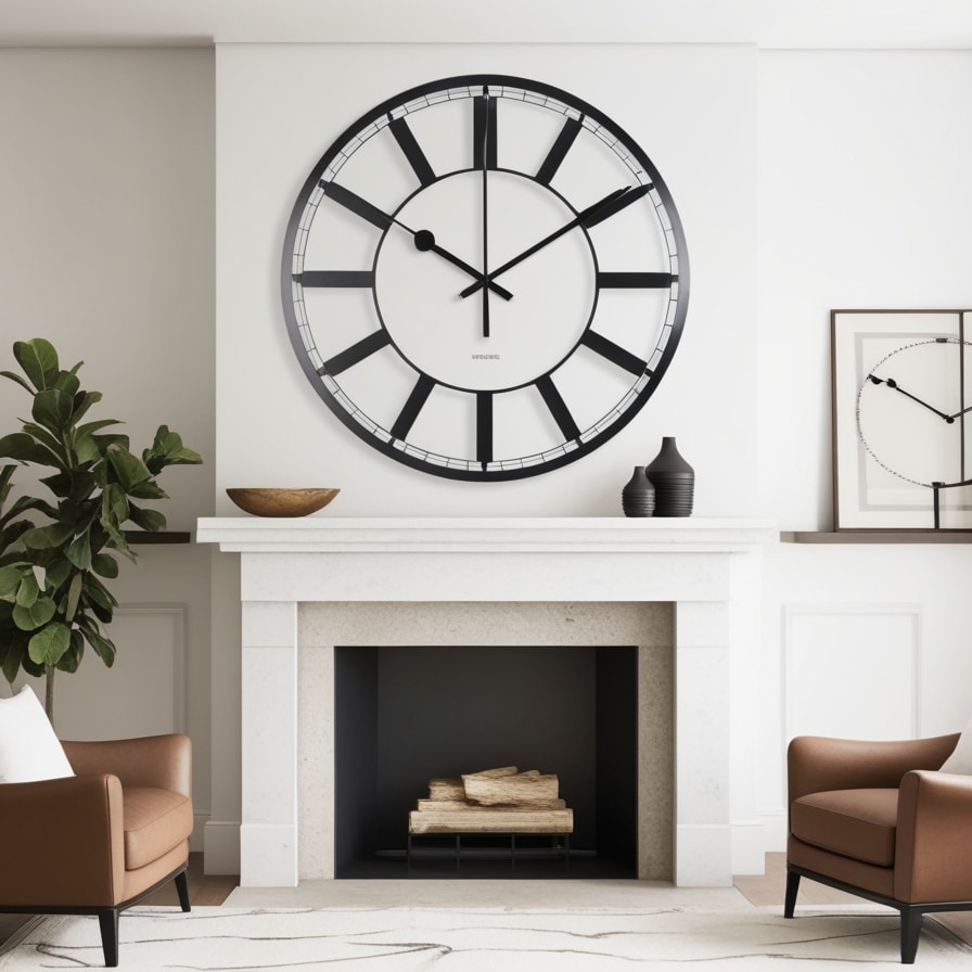 Oversized Clock for Impact