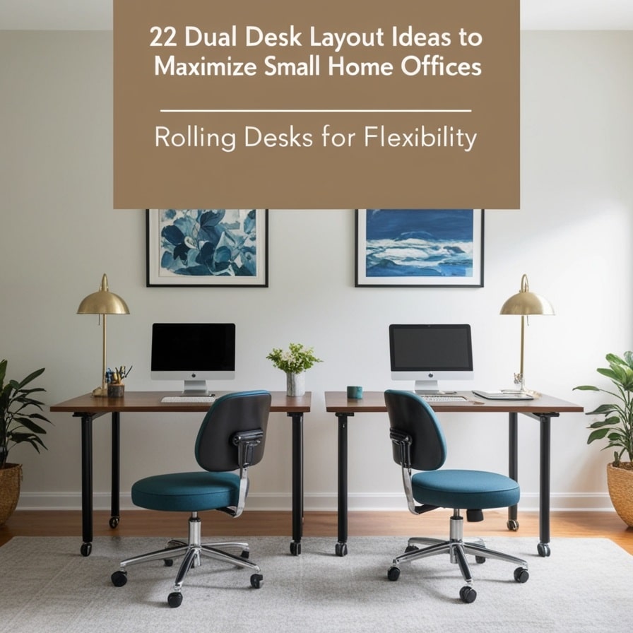 Rolling Desks for Flexibility