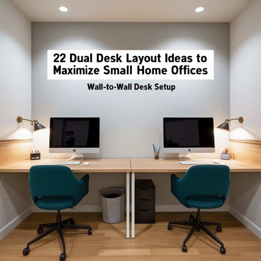 Wall-to-Wall Desk Setup