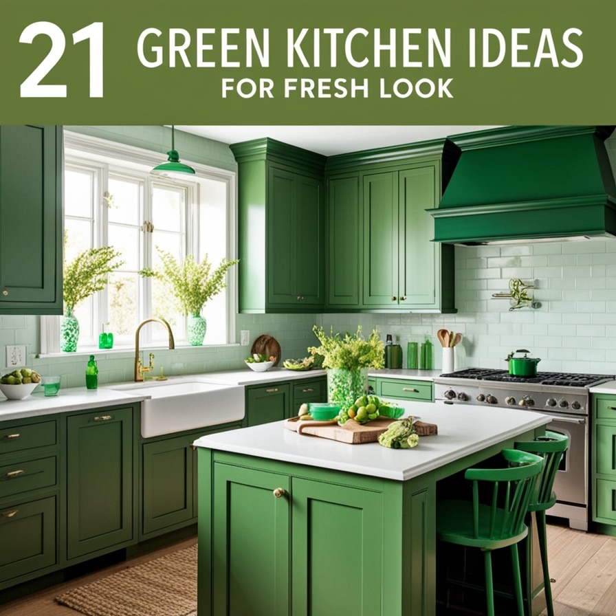 The Allure of Green in Kitchen Design
