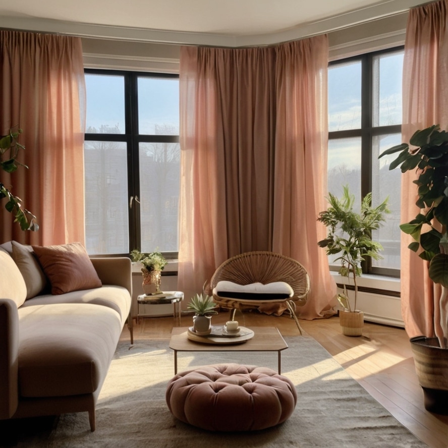 11. Curtains That Flow Like Dreams