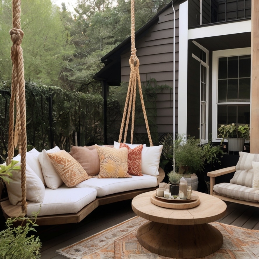 11. Porch Swing Sectional