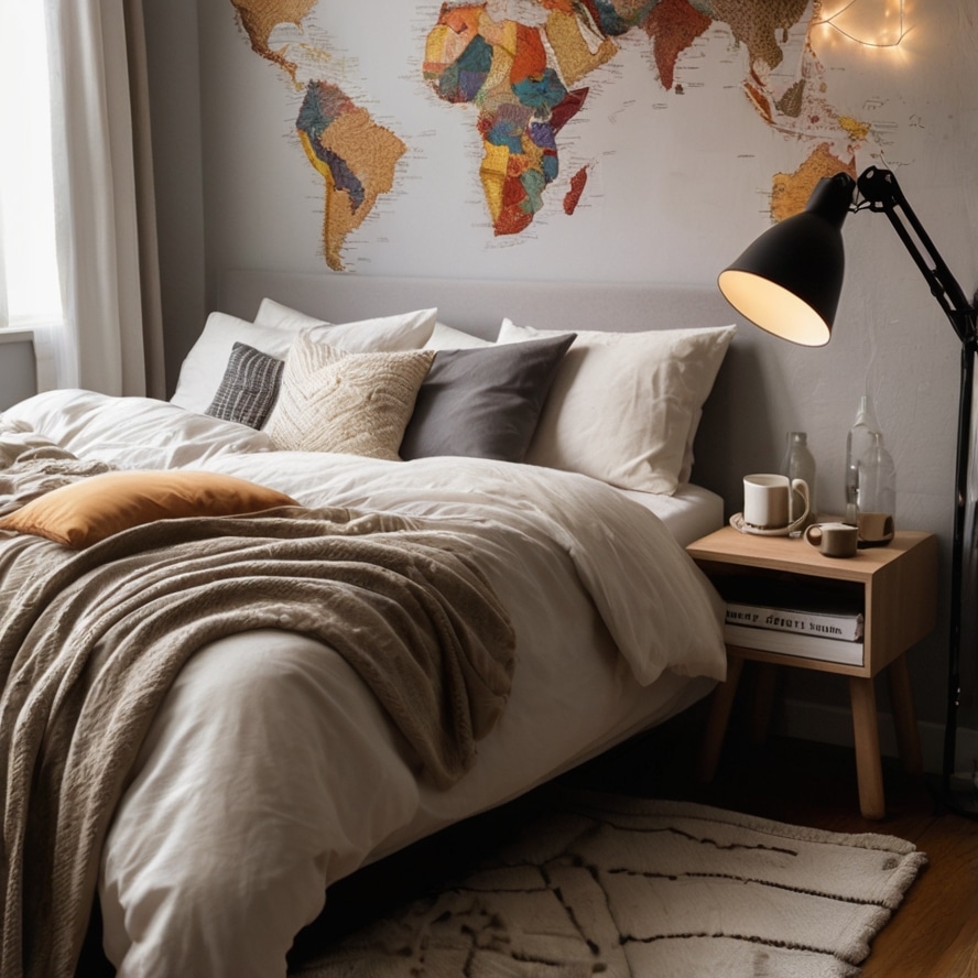 13. A Bedroom That’s Basically a Nest