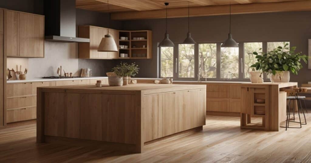 13 Stylish Wood Kitchen Design Ideas