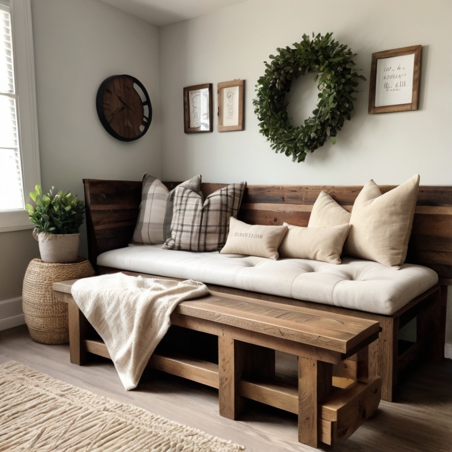 Cozy Bench Seating