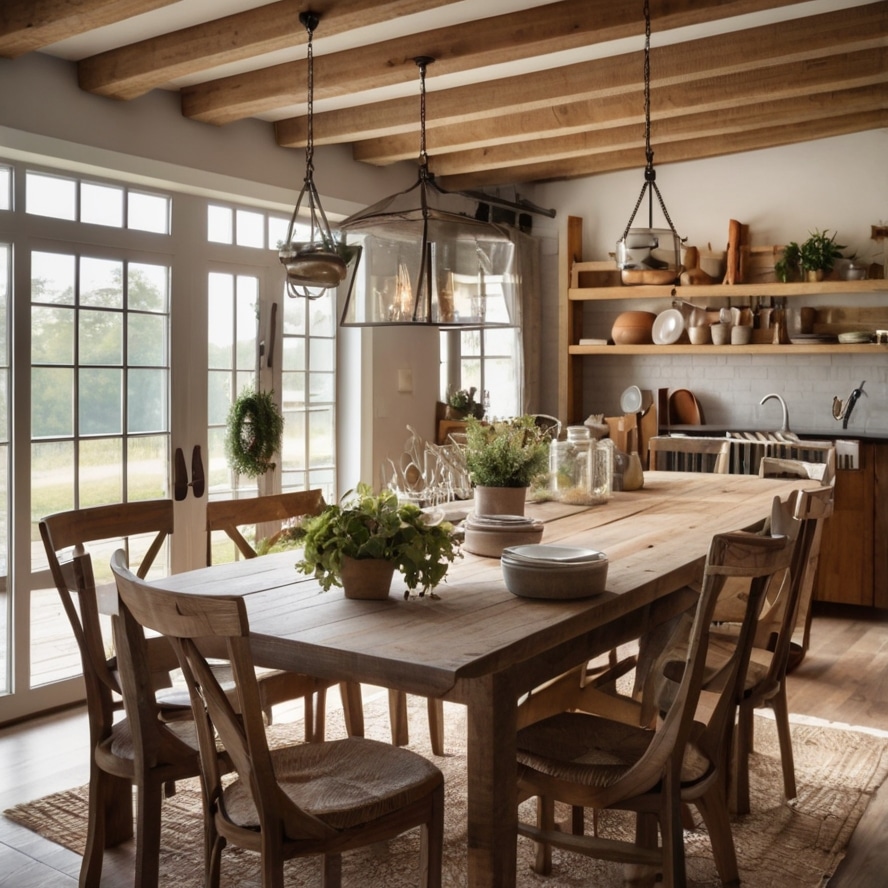 Rustic Kitchen Integration