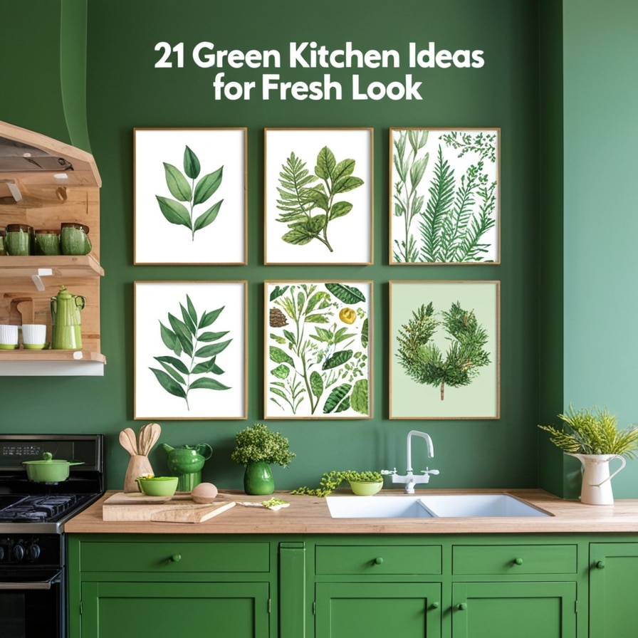 Green Wall Art