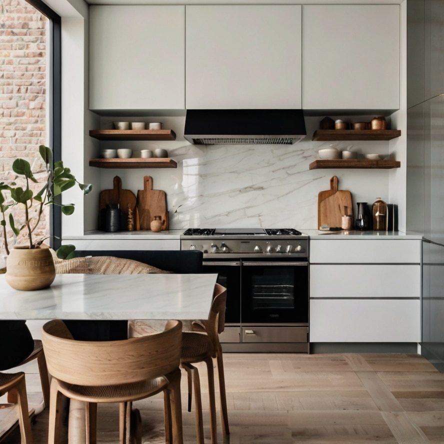 Minimalist Design, modern kitchen