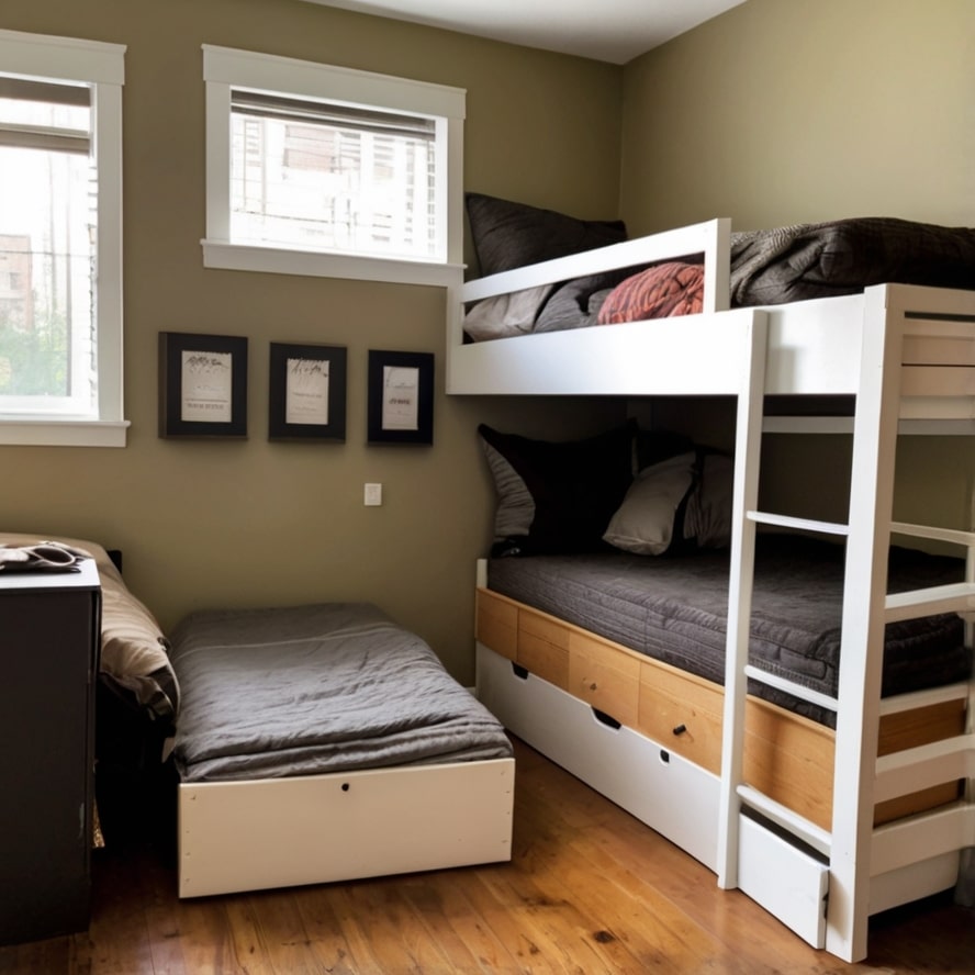 2. Under-Bed Storage