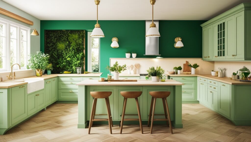 21 Green Kitchen Ideas for Fresh Look